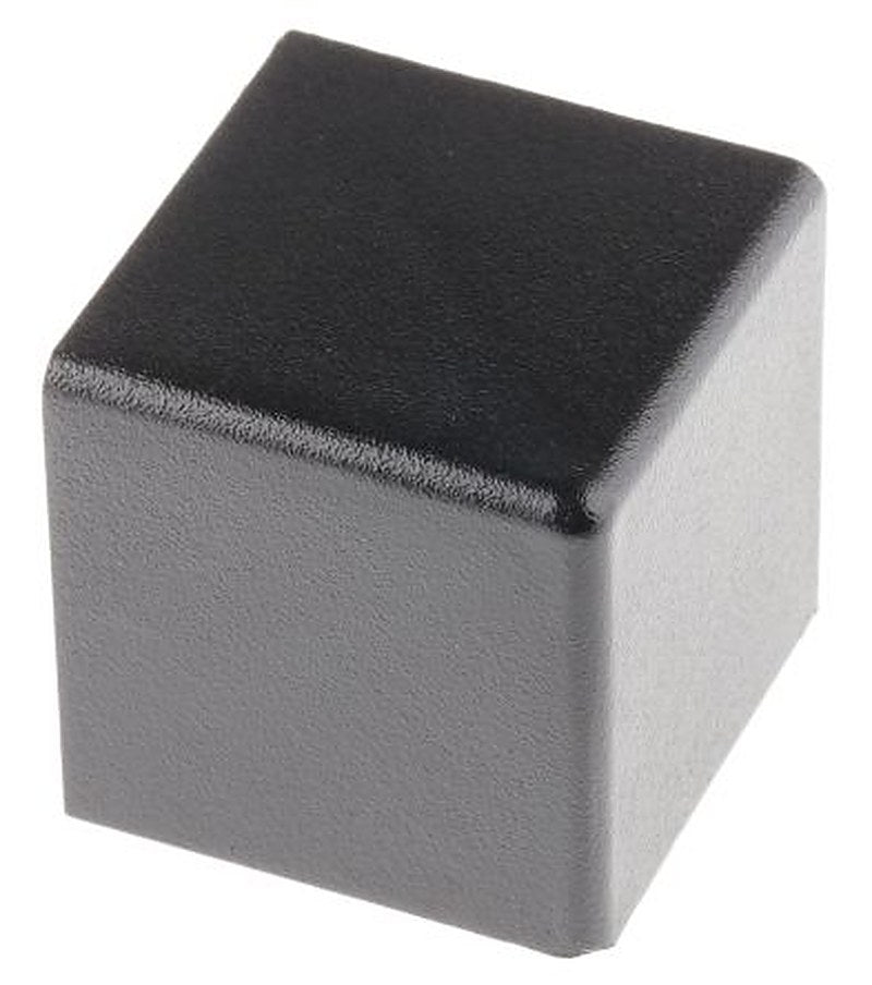 Bosch Rexroth Black Polypropylene Corner Bracket Cap R30 x 30 mm Strut Profile, 8 mm Groove