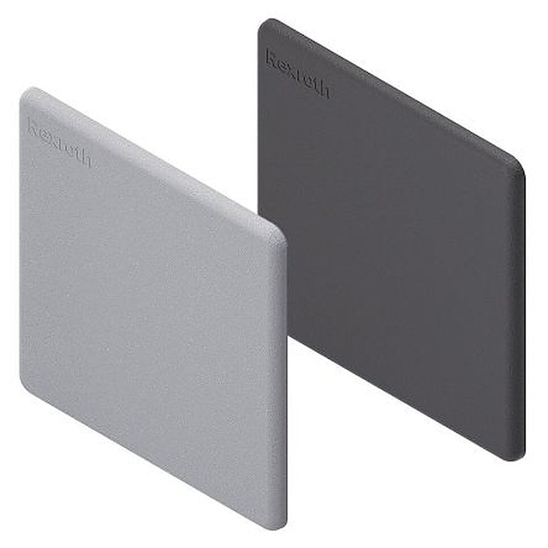 Bosch Rexroth Signal Grey Polypropylene 90 x 90 mm Strut Profile, 10 mm Groove