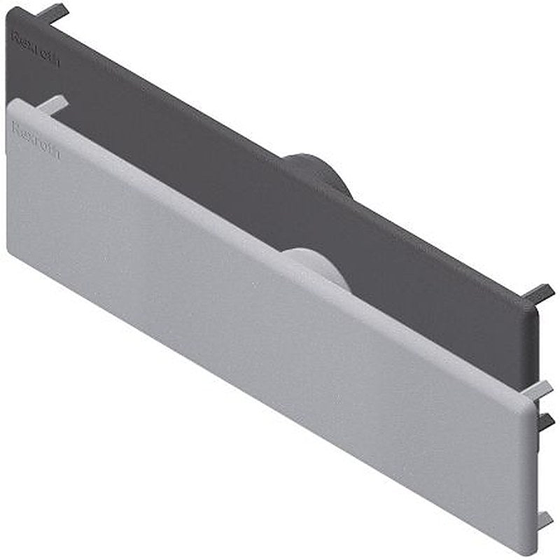 Bosch Rexroth Black Polypropylene Cover Cap 45 x 180 mm Strut Profile, 10 mm Groove