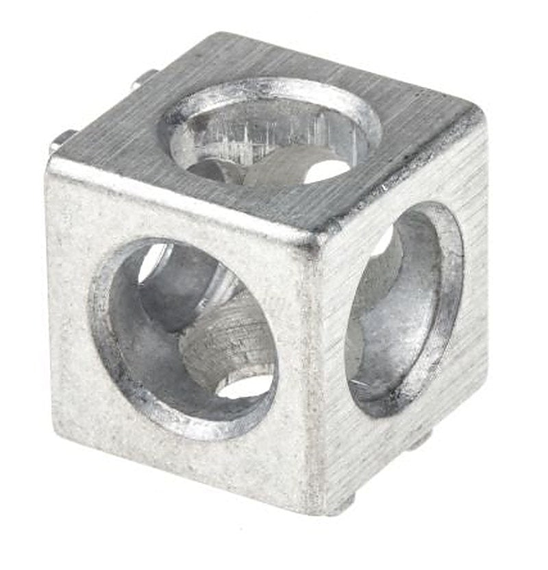 Bosch Rexroth S6 Corner Cube Kit, Connecting Component, Strut Profile 20 mm, Groove Size 6 mm