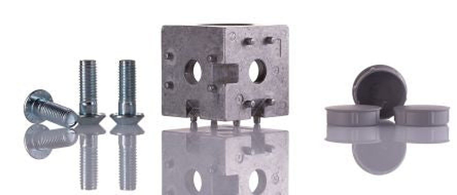 Bosch Rexroth Corner Cube Kit, Connecting Component, Strut Profile 50 mm, Groove Size 10 mm