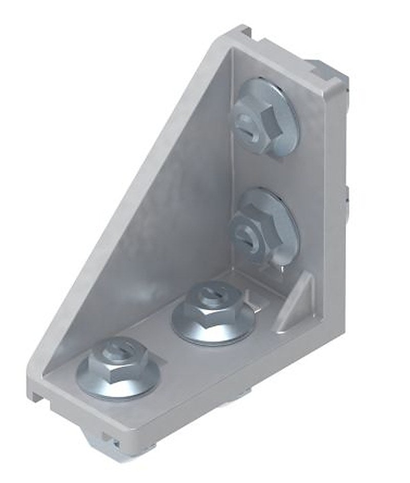 Bosch Rexroth M8 Angle Bracket, Connecting Component, Strut Profile 40 mm, Groove Size 10