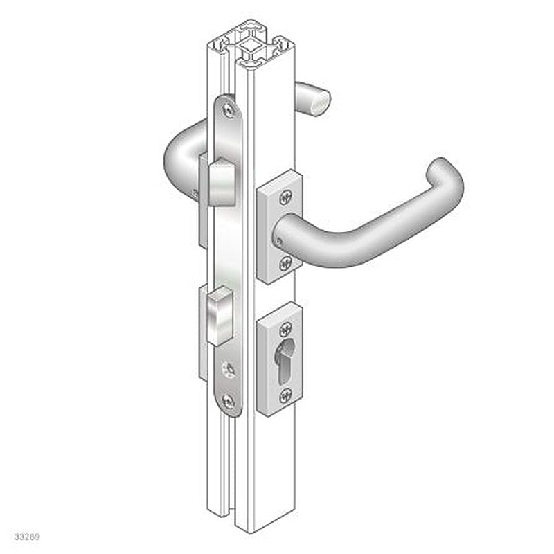 Bosch Rexroth Steel Standard Lock Bosch Rexroth 40 x 40 mm Slot