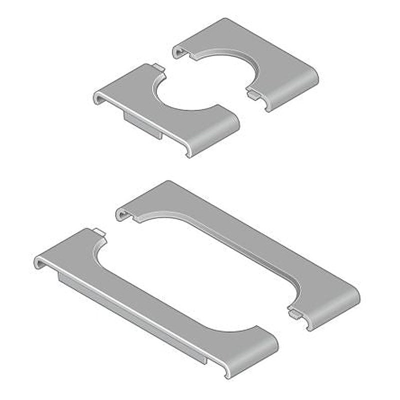 Bosch Rexroth Grey Polypropylene Cable Clip, 60 mm Max. Bundle Snap-in 80 mm 20mm