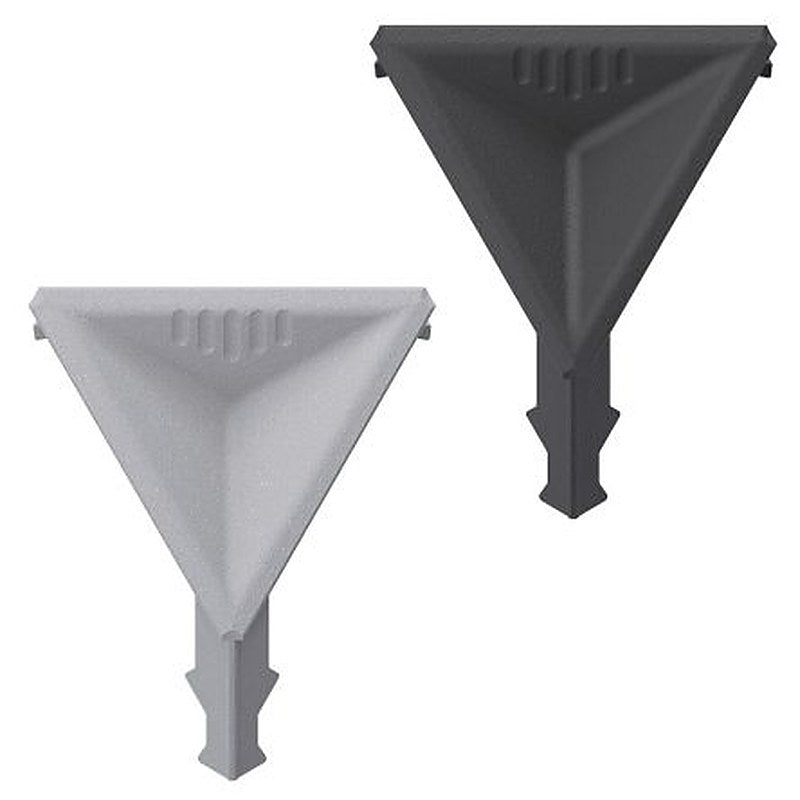 Bosch Rexroth Black Polypropylene Cover Cap 80 x 80 mm Strut Profile, 10 mm Groove