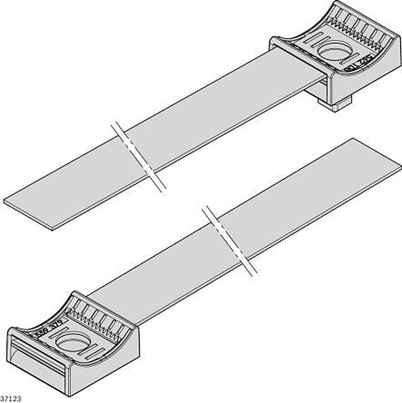 Bosch Rexroth Cable Bracket, 10 mm GrooveSlot 10 mm, Polypropylene 26 mm Internal Width 11.3 mm Internal Height, 29 mm L