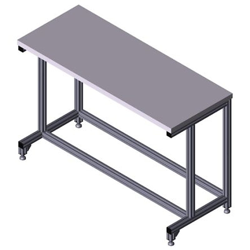 Bosch Rexroth 3842567636 Aluminium Workbench, 1000 mm x 600mm x 1500 mm