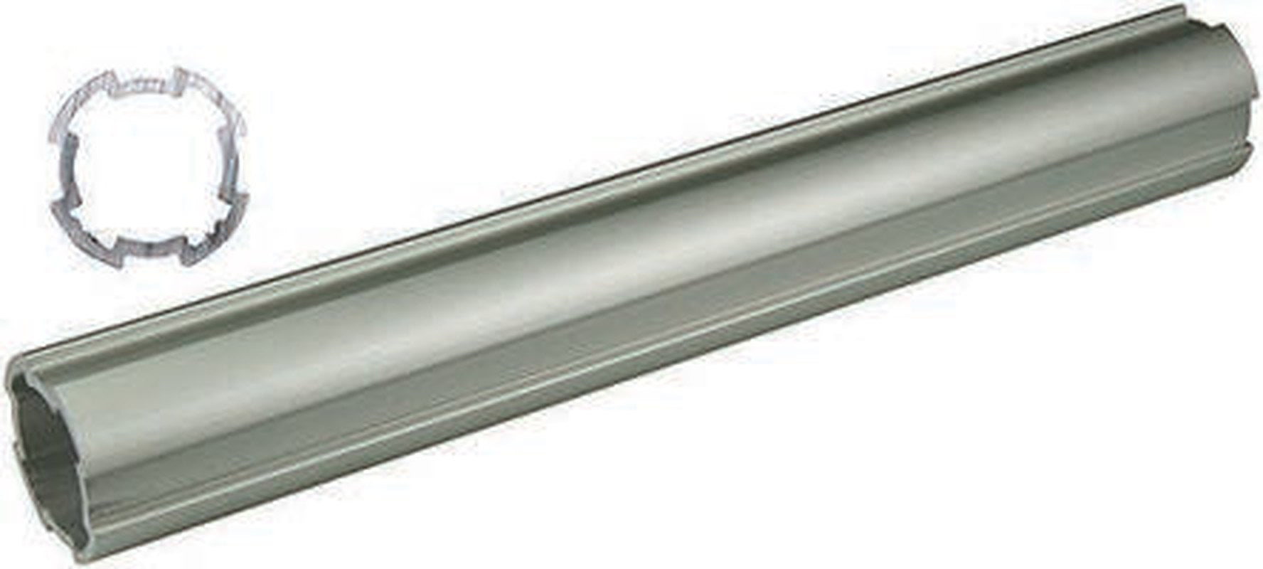 Bosch Rexroth Silver Aluminium Round Tube 2000 mm Length, Dia. 28 mm,  Series EcoShape