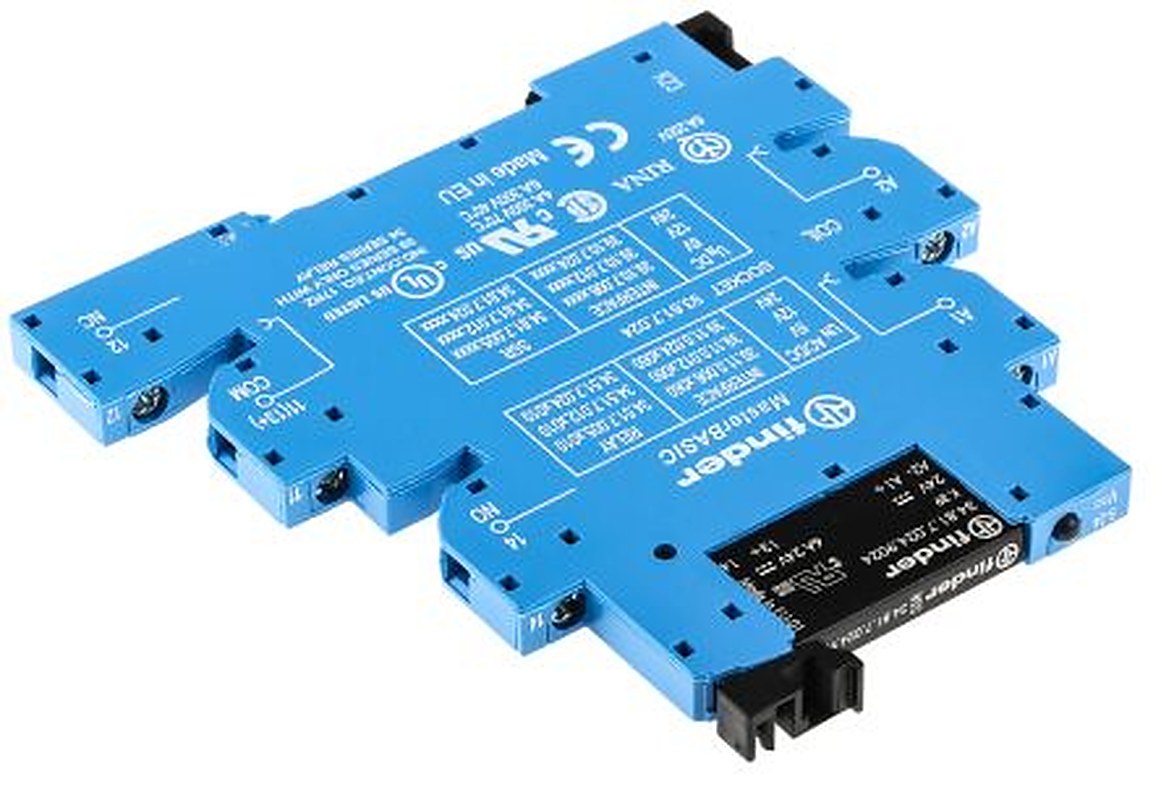 Finder Solid State Interface Relay 400V ac DIN Rail Screw
