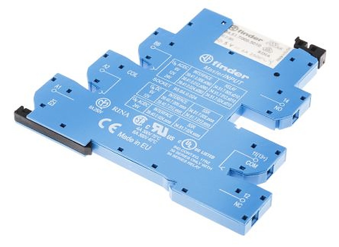 Finder 39 Series Interface Relay, DIN Rail, 6V ac/dc Coil, SPDT