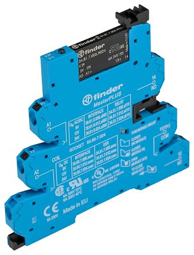Finder 39 Solid State Interface Relay 400V DIN Rail