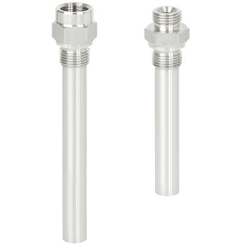 WIKA, TW50 Series Threaded Thermowell for Use with Thermometers