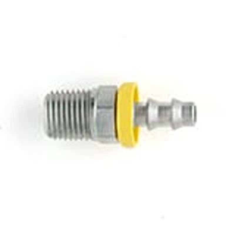 Parker 39182-6-6B Hydraulic Fitting Male, Brass, 0.38 in Hose ID