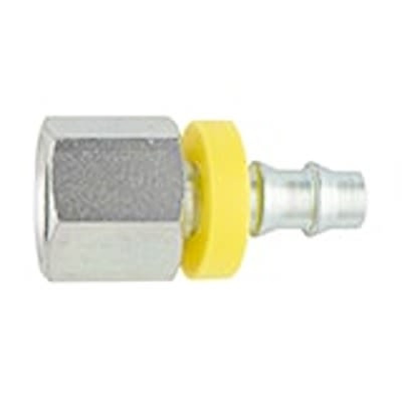 Parker 39282-4-4 Hydraulic Fitting Female BSP, Steel, 0.25 in Hose ID