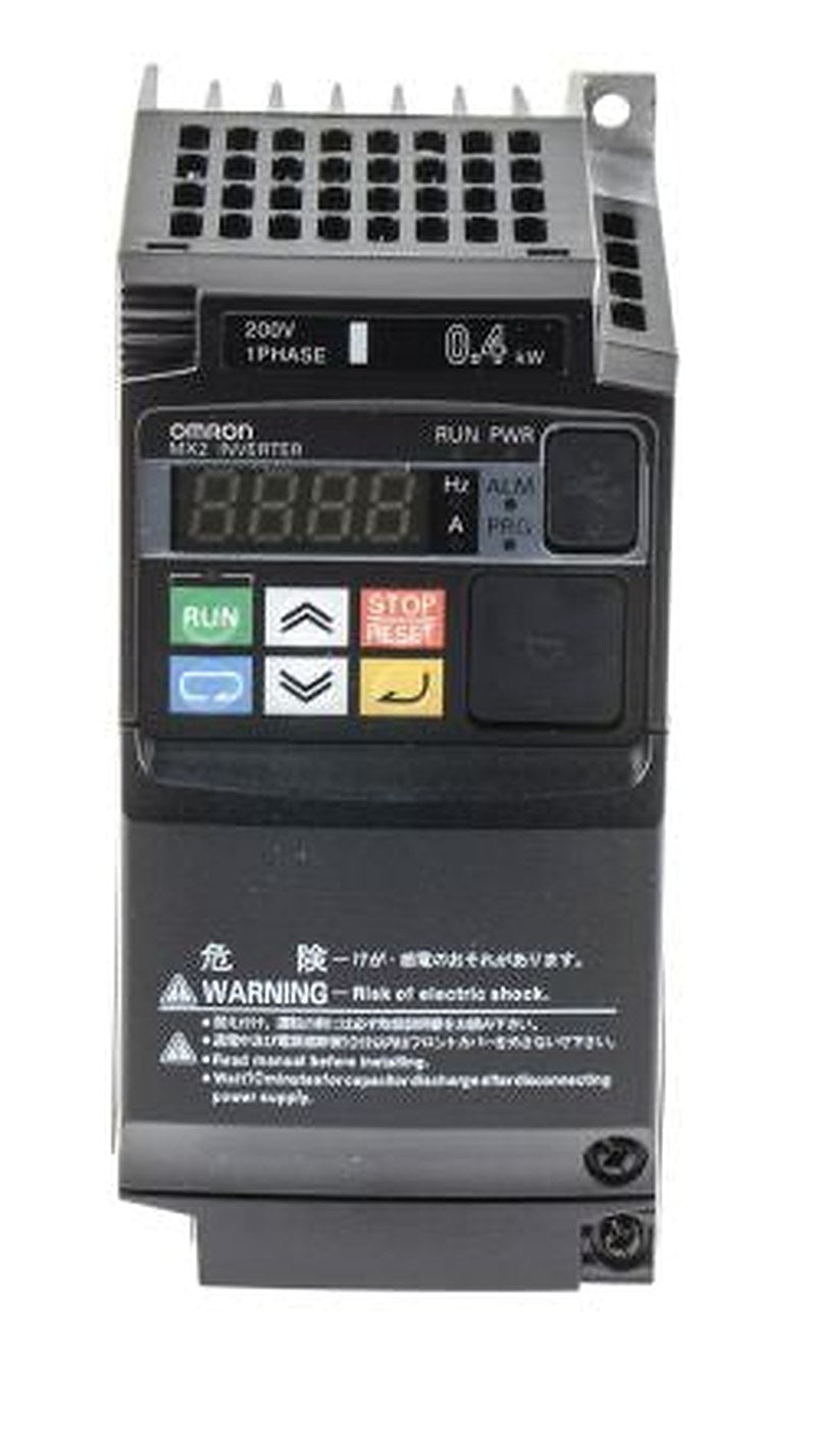Omron Inverter Drive, 0.4 kW, 1 Phase, 3G3MX2 Series 240V 17.5 A