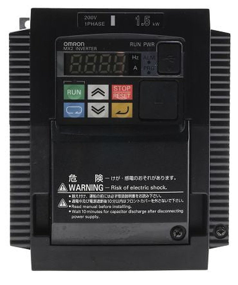Omron Inverter Drive, 1.5 kW, 1 Phase, 3G3MX2 Series 240V 17.5 A