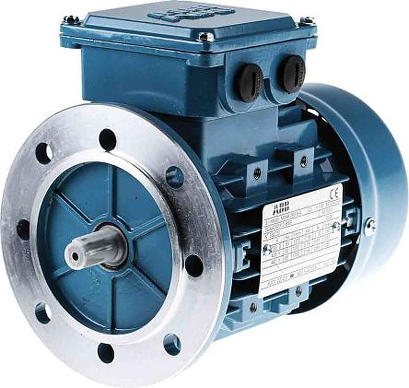 ABB M3AA Reversible AC Motor, 0.18 kW, IE2, 3 Phase, 4-Pole, 415V, Flange Mounting