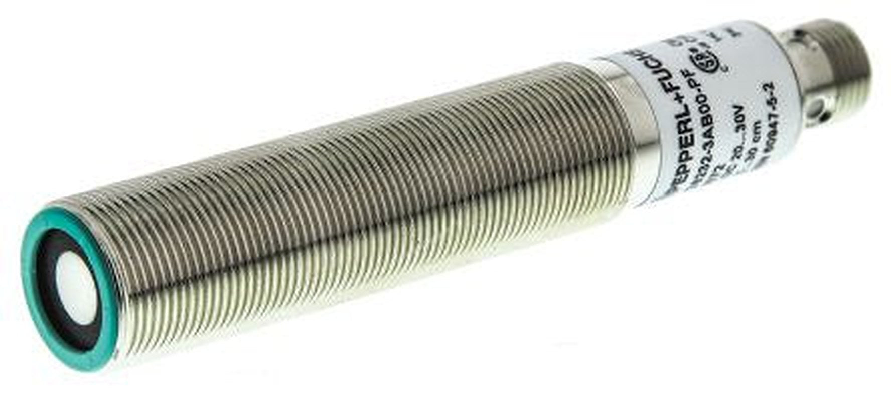 Pepperl + Fuchs 3RG6232-3AB00-PF Threaded Barrel Ultrasonic Proximity Sensor Compact Range M18, M18 300 mm 150mA PNP 30V
