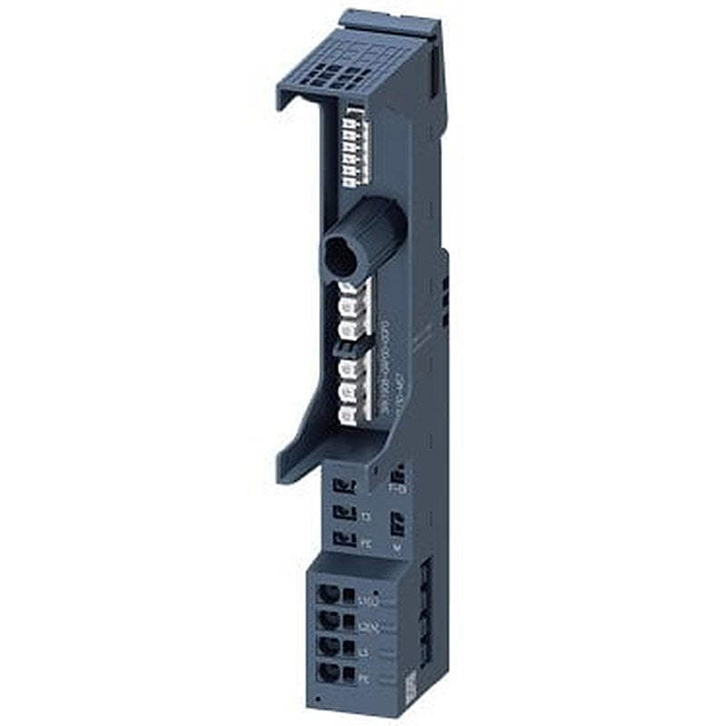 Base unit (BU30-MS7) With F-DI infeed For ET 200SP motor starter With infeed 500 V Incl. infeed bus cover