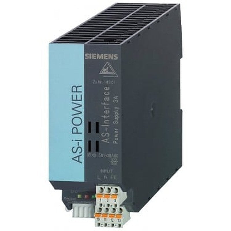 AS-i Power 3A 120 V/230 V AC AS-Interface power supply unit, IP20 IN: 120 V / 230 V AC OUT: AS-i, 3 A (30 V DC), IP20 with integrated ground fault detection, with integrated overload detection with AS-i data decoupling