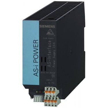 AS-i Power 2.6 A, max. 100 W 120 V/230 V AC AS-Interface power supply unit, IP20 IN: 120 V AC / 230 V OUT: AS-i, 2.6 A (30 V DC) Limitation of the output power max. 100 W, IP20 with integr. ground fault detection with AS-i data decoupling