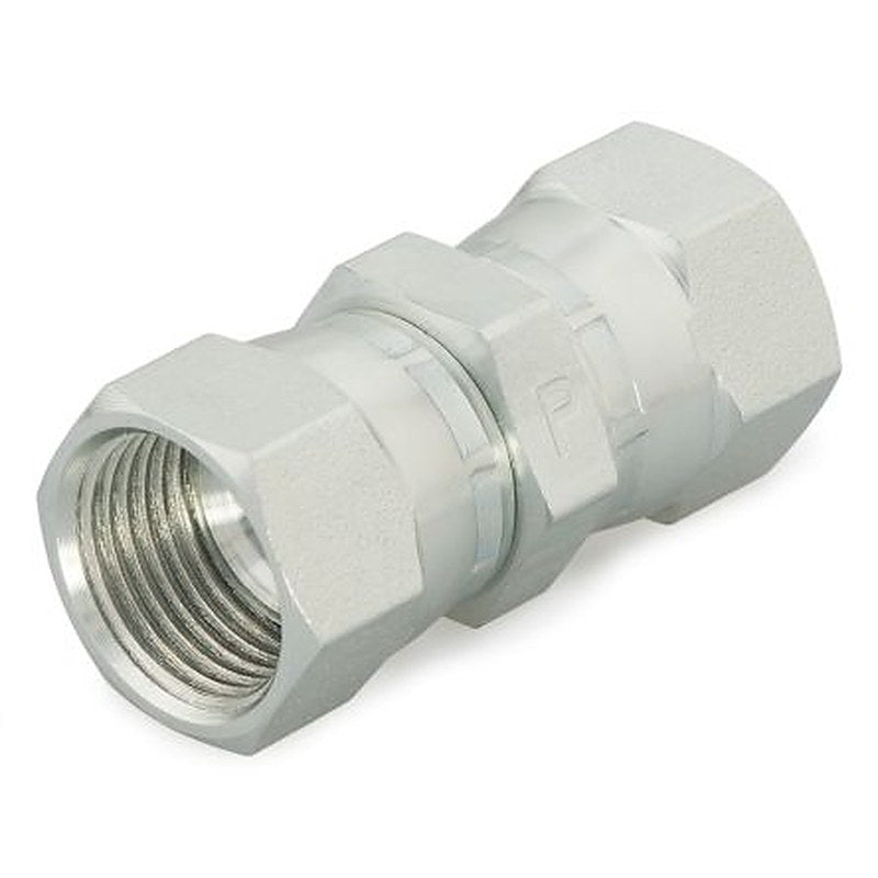 Parker 4 HX6-S Hydraulic Fitting Female, 37 °, Steel, 0.25 in Hose ID