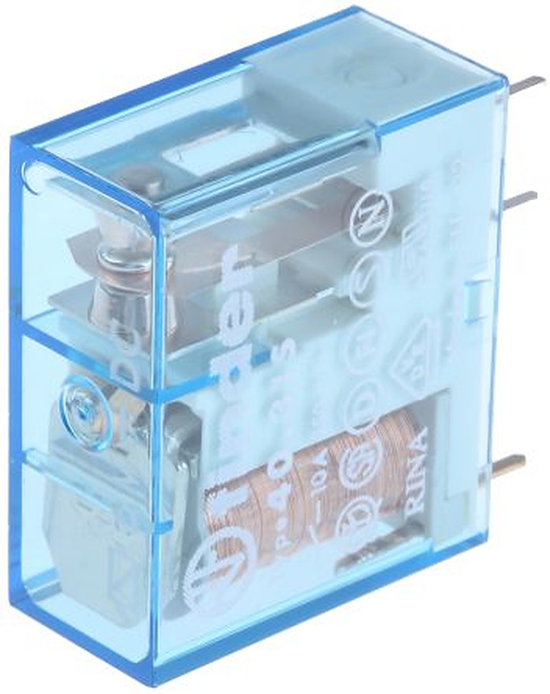 Finder PCB Power Relay, 6V dc Coil, 10A Switching Current, SPDT
