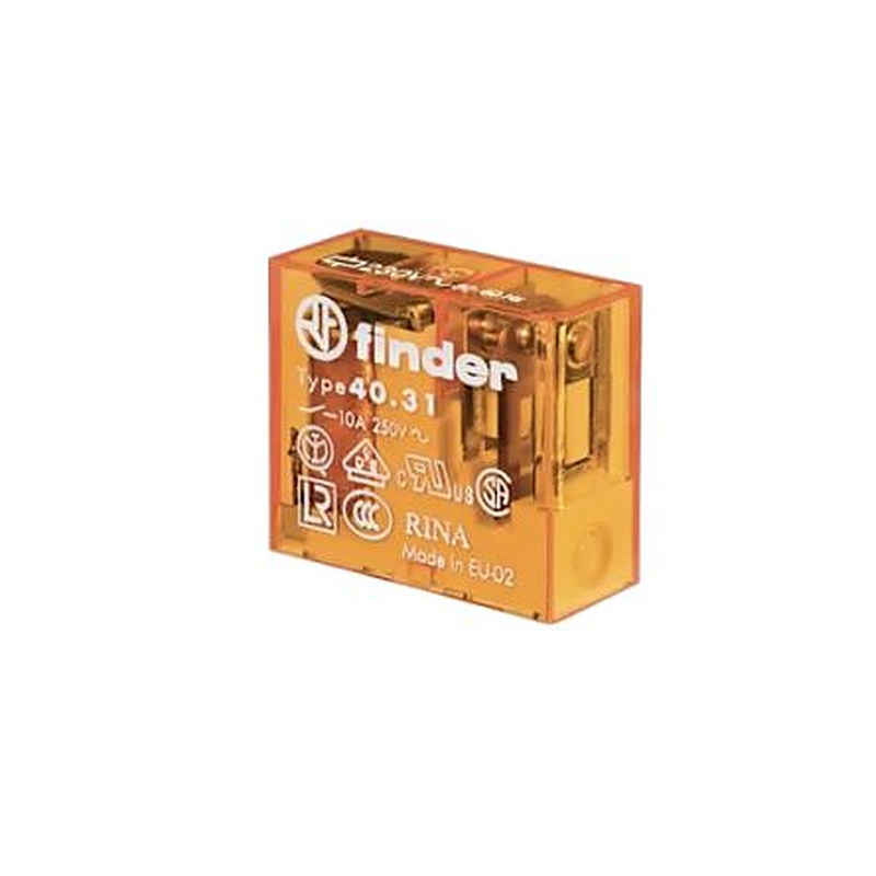 Finder PCB Power Relay, 110V ac Coil, 10A Switching Current, SPDT