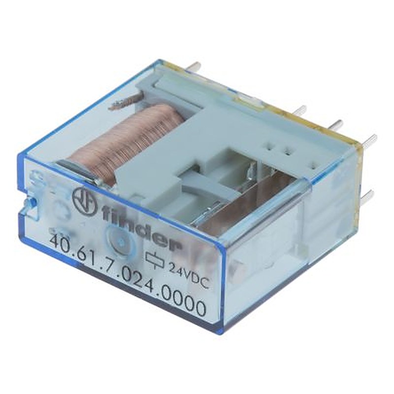 Finder PCB Power Relay, 24V dc Coil, 16A Switching Current, SPDT