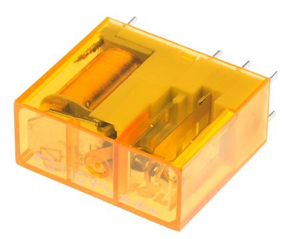 Finder PCB Power Relay, 110V ac Coil, 16A Switching Current, SPDT