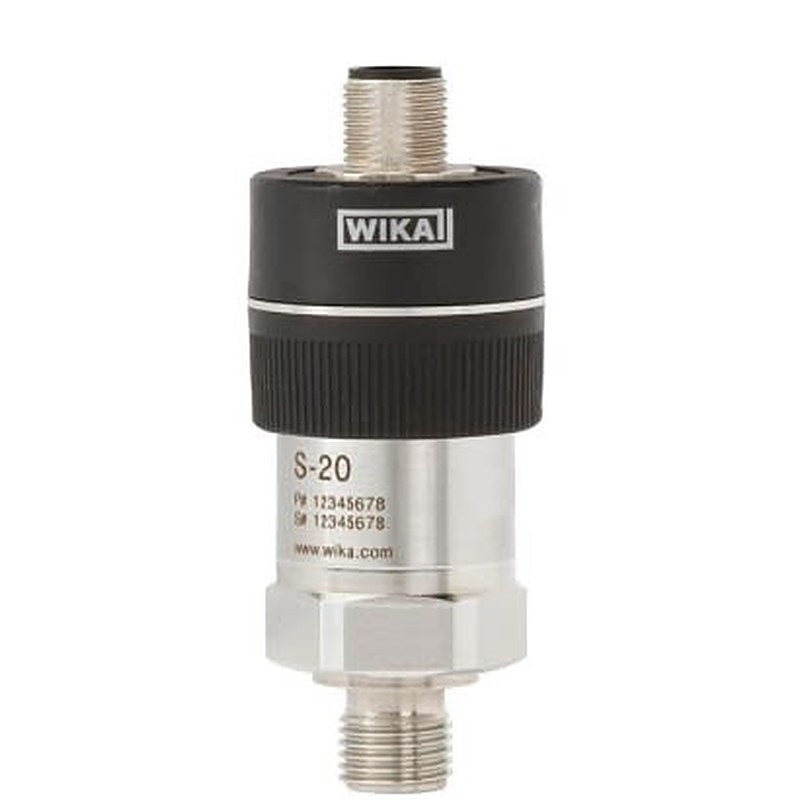 WIKA S-20 Series Pressure Sensor 0 bar 160 bar, Absolute, Gauge, Vacuum Reading