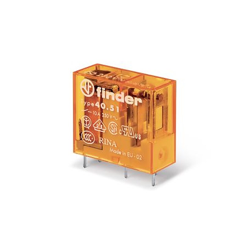 Finder PCB Relay, 60V ac Coil, 12A Switching Current, SPDT