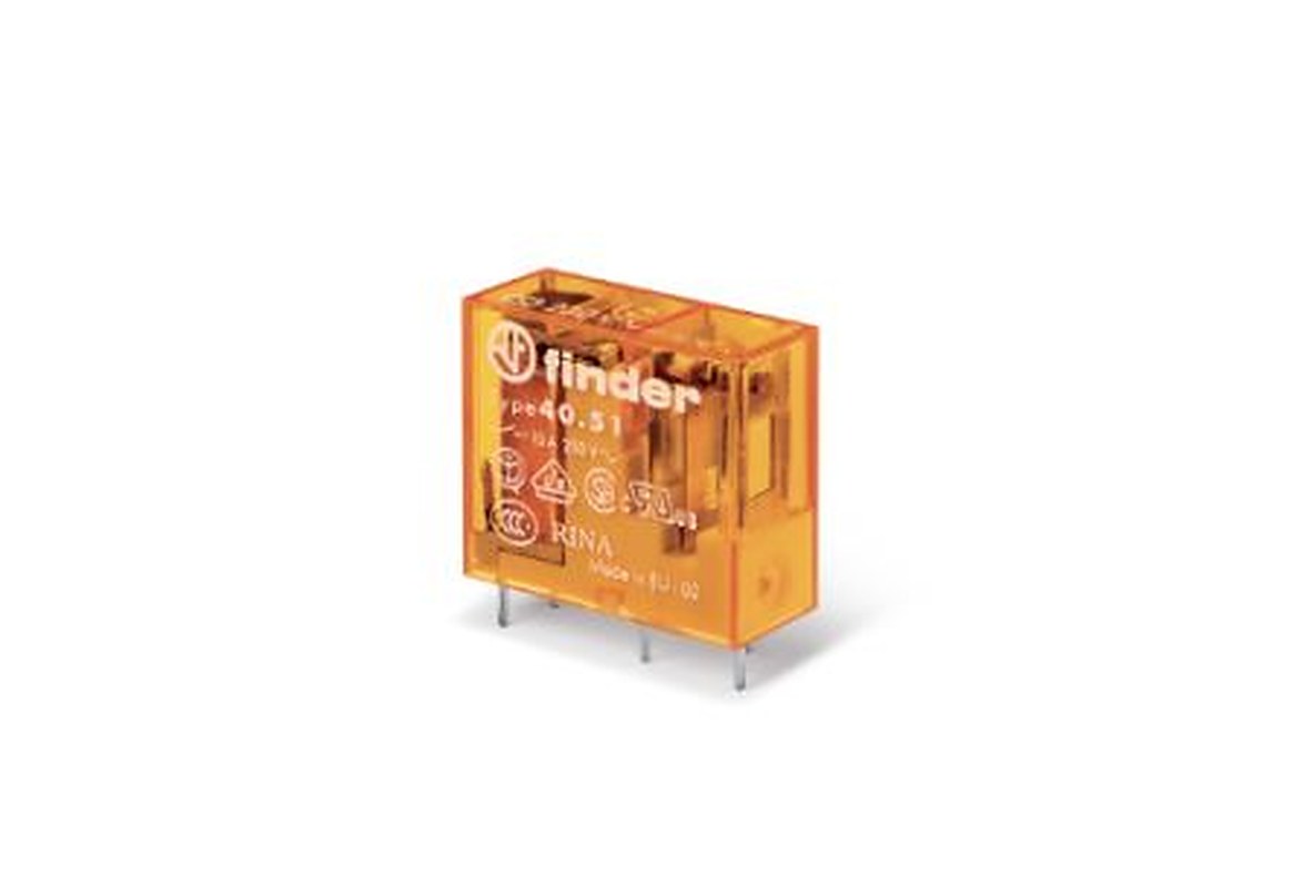 Finder PCB Power Relay, 230V ac Coil, 12A Switching Current, SPDT