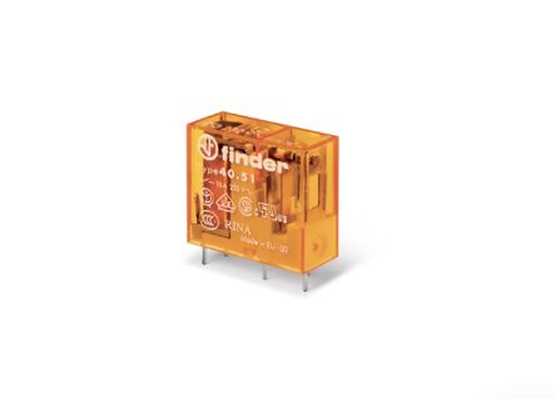 Finder PCB Power Relay, 24V dc Coil, 12A Switching Current, SPDT