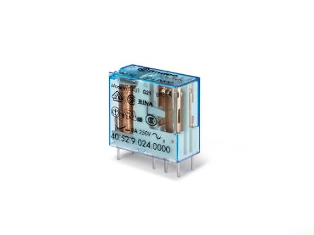 Finder PCB Power Relay, 120V ac Coil, 8A Switching Current