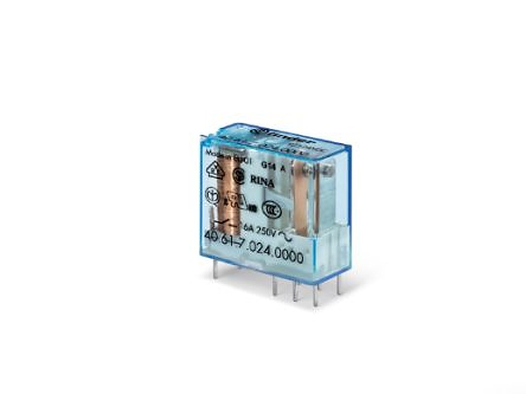 Finder PCB Relay, 24V dc Coil, 16A Switching Current, SPDT