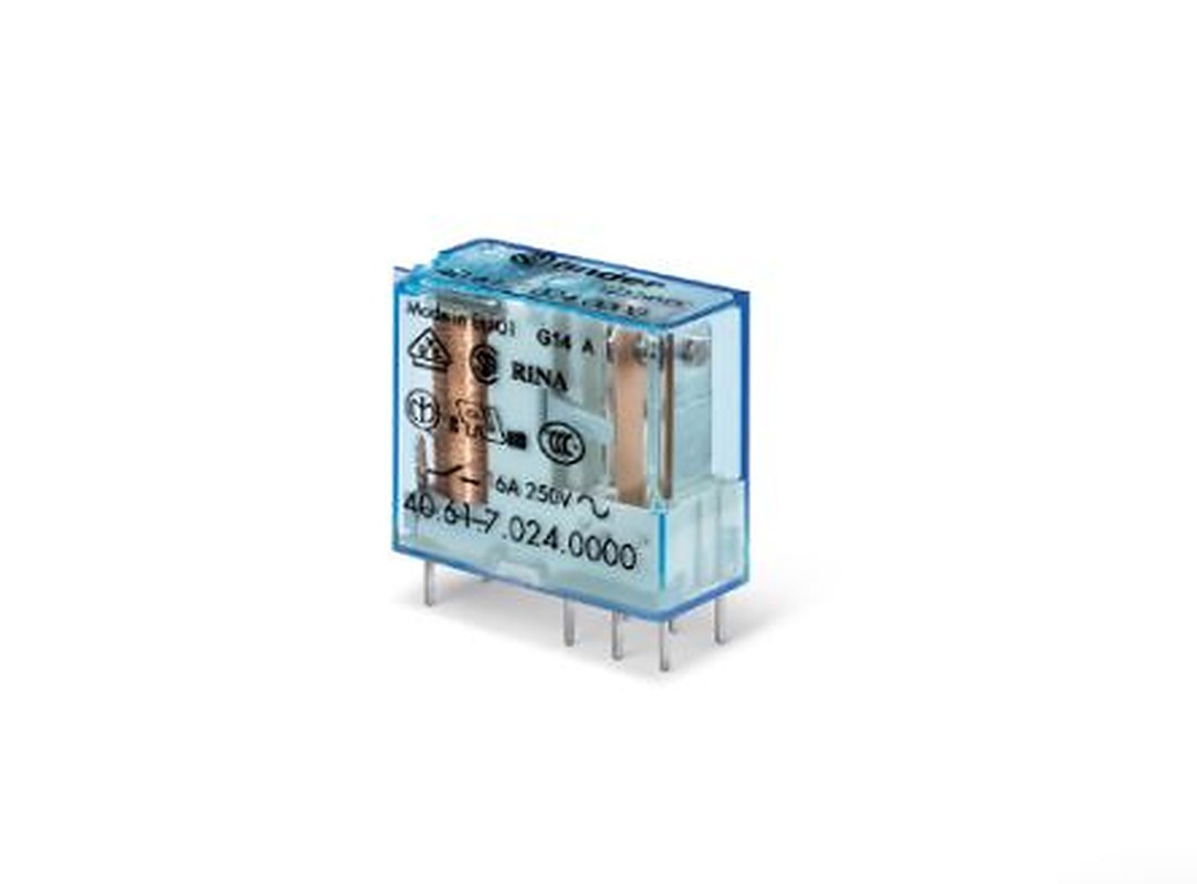 Finder PCB Power Relay, 24V dc Coil, 16A Switching Current, SPDT