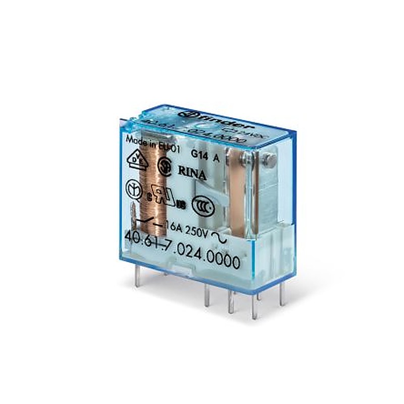 Finder PCB Power Relay Module, 60V dc Coil, 16A Switching Current, SPDT