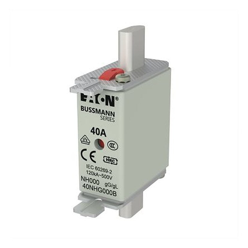 Eaton 40A NH Fuse 79 mm x 51 mm x 21 mm 500V ac