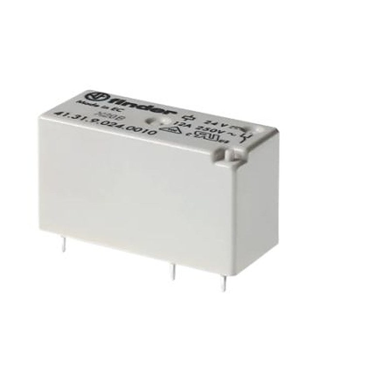 Finder PCB Power Relay, 24V dc Coil, 12A Switching Current, SPDT