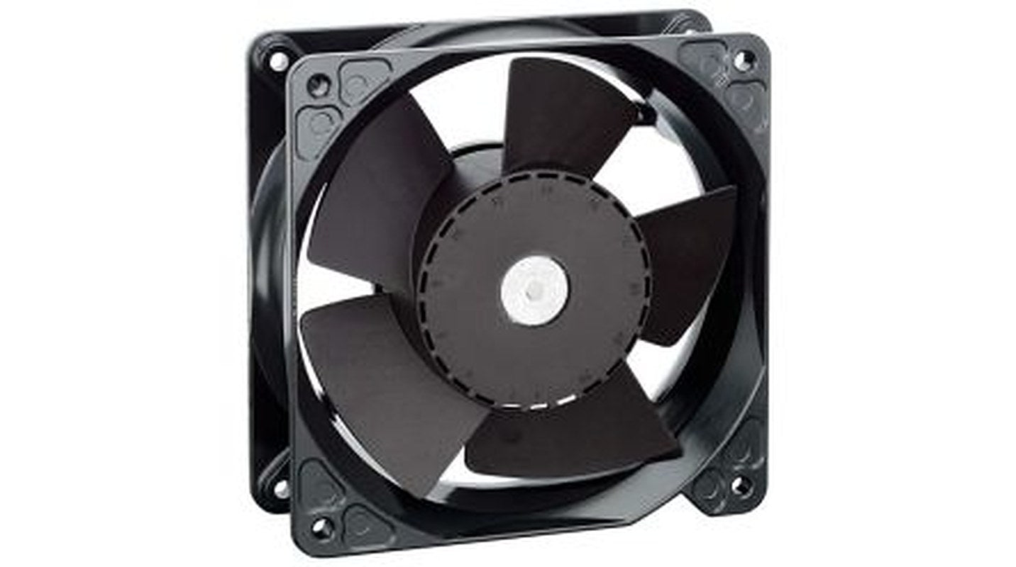 ebm-papst 4100 N Series Axial Fan, 24V dc, 112 m³/h, IP68 114 mm 114mm 38 mm