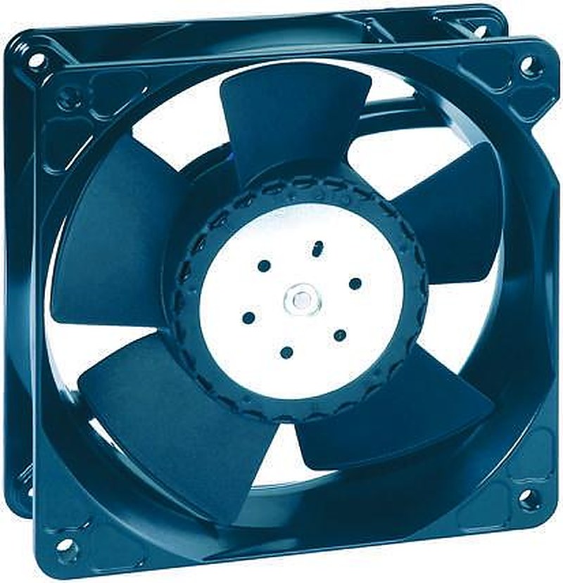 ebm-papst 4100 NH7 - S-Force Series Axial Fan, 48V dc, 500 m³/h, 90 W 119 mm 119mm 38 mm