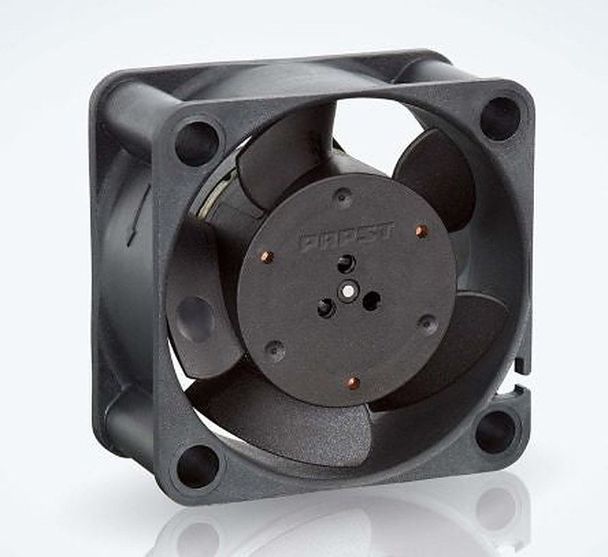 ebm-papst 400 Series Axial Fan, 24V dc, 13.5 m³/h, 1.6 W, 71 mA Max, IP20 40 mm 40mm 20 mm