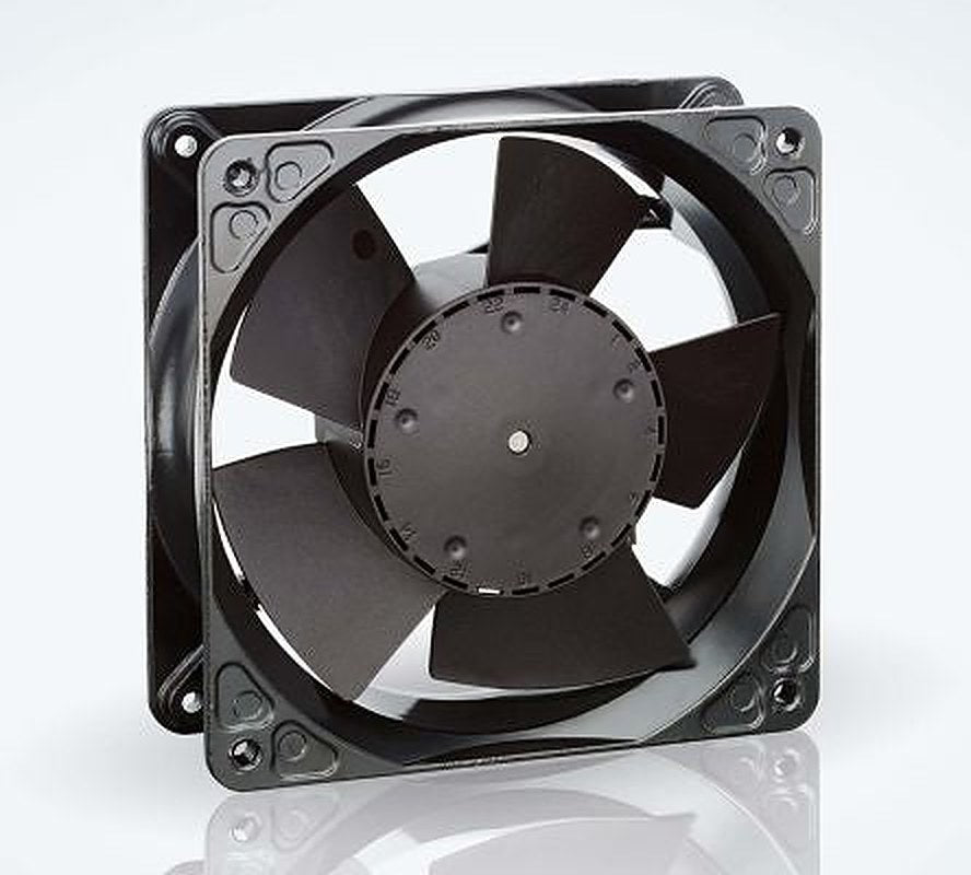 ebm-papst 4100 N Series Axial Fan, 24V dc, 260 m³/h, 12 W, IP20 119 mm 119mm 38 mm