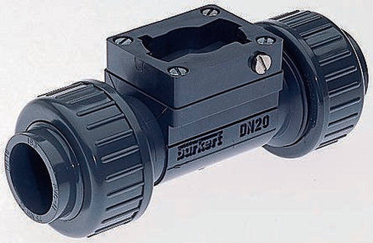Burkert Plastic Pipe Fitting Polyvinyl Chloride 1 in