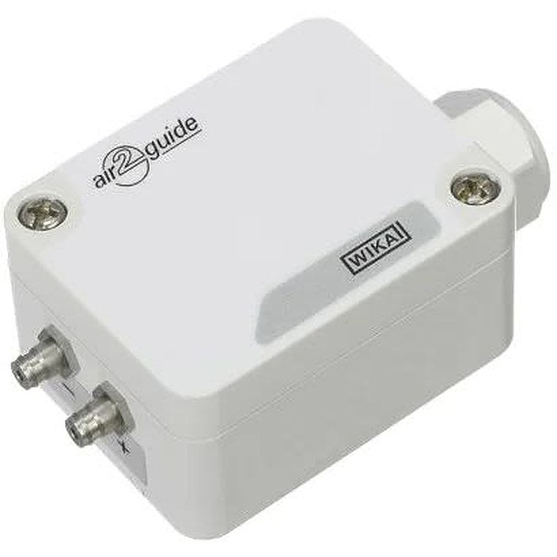 WIKA A2G-55 Series Pressure Sensor, 4 to 20 mA Output 0 Pa 5000 Pa, Differential Reading