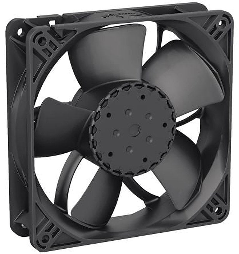 ebm-papst 4300 N - S-Panther Series Axial Fan, 12V dc, 190 m³/h, 6.5 W, 0.12 A Max, IP20 119 mm 32mm 32 mm