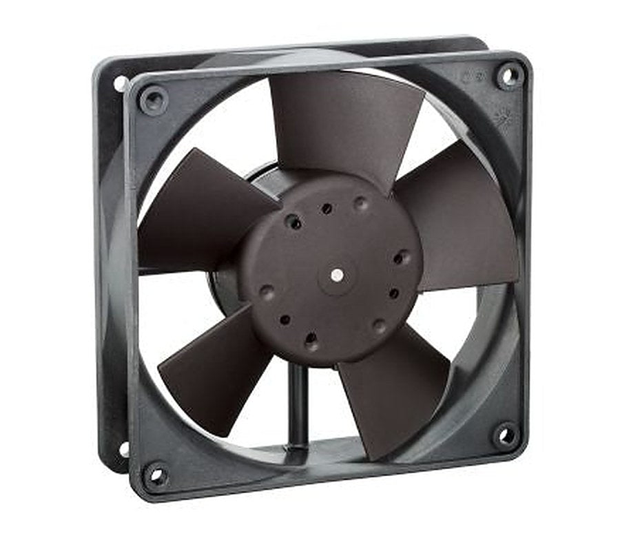 ebm-papst 4300 Series Axial Fan, 12V dc, 170 m³/h, 5 W, 417 mA Max, IP68 119 mm 119mm 32 mm