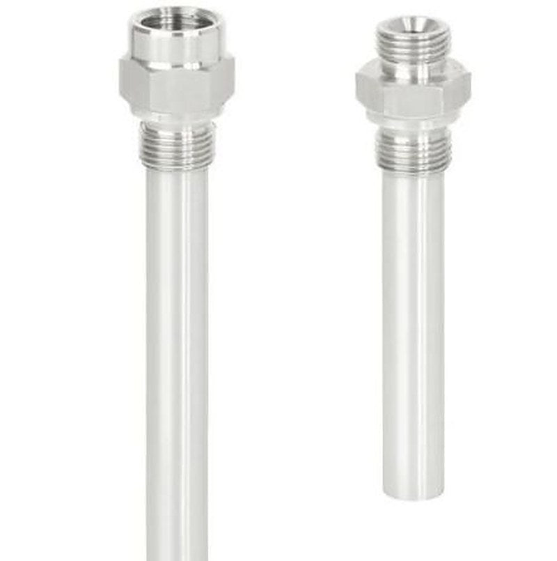 WIKA 43165125 Thermometer Accessory Threaded Thermowell for Use with Thermometer
