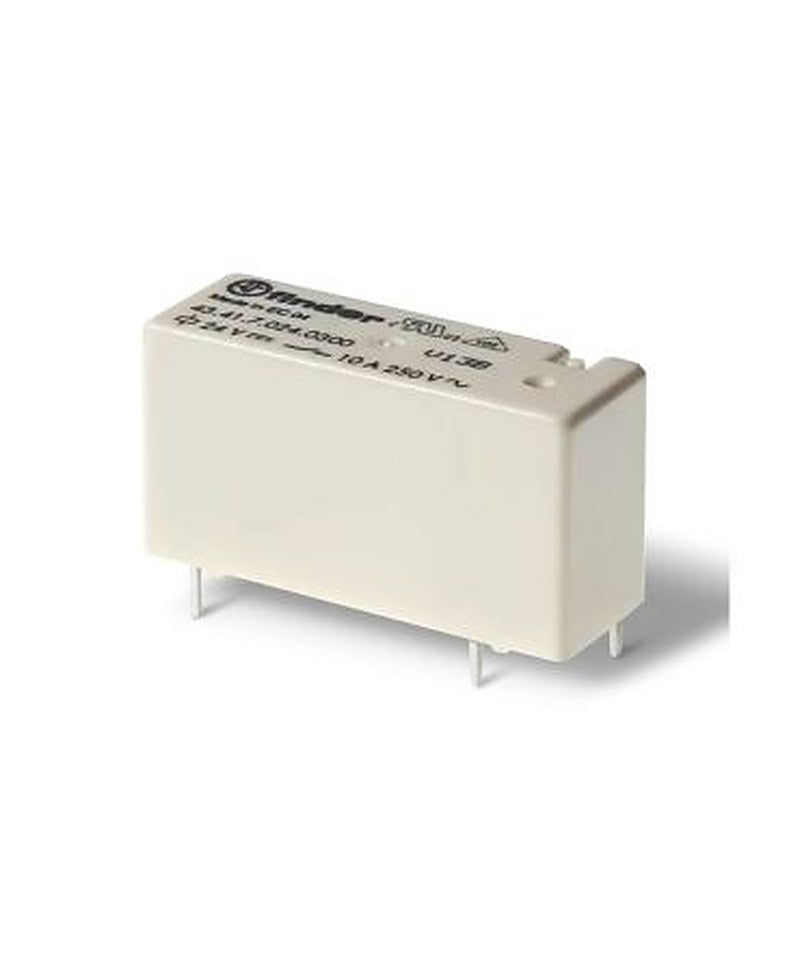 Finder PCB Power Relay, 9V Coil, 10A Switching Current, SPDT